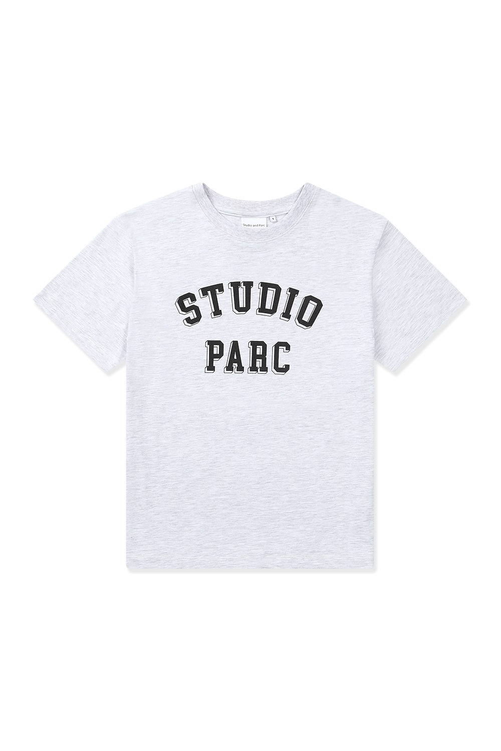 스튜디오파르크 티셔츠 (멜란지 화이트) - 리치즈 RICHEZ