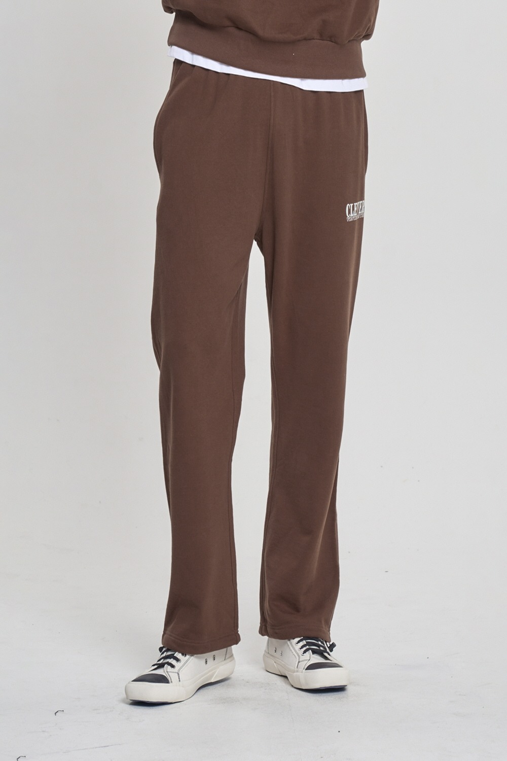 Sweat Track Multi Wide Pants (Brown) RICHEZ
