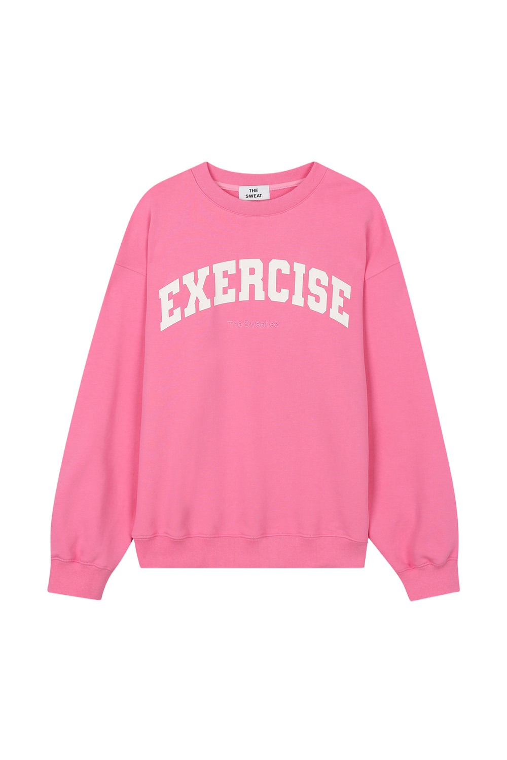 Exercise Roundneck Sweatshirt (PINK) RICHEZ