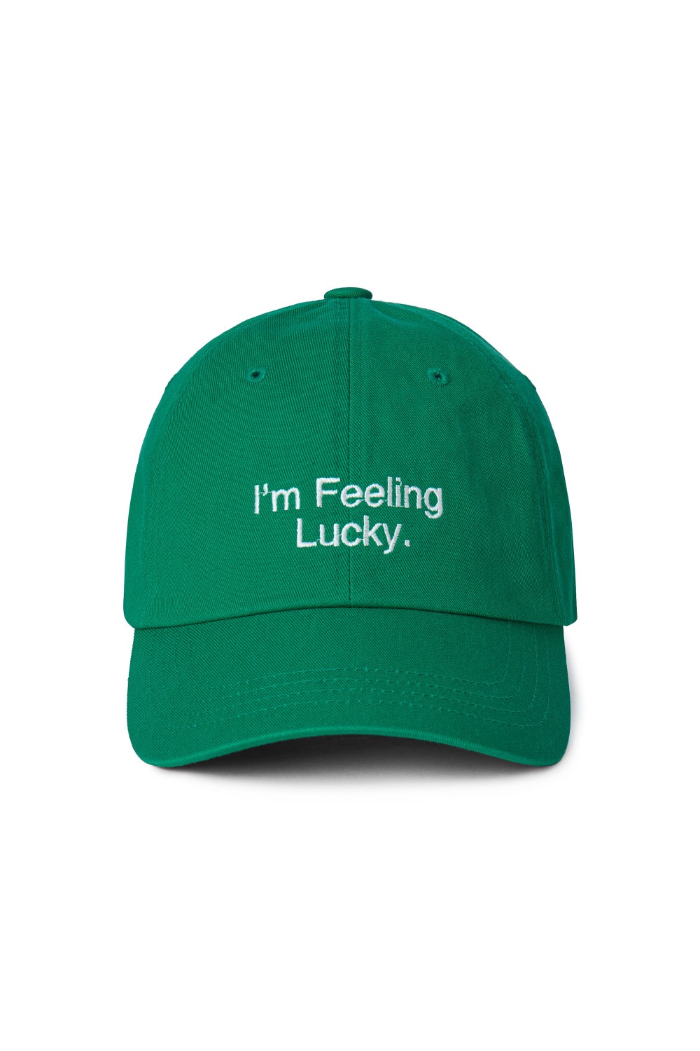‘I’m Feeling Lucky’ 코튼 캡 (그린) - 리치즈 RICHEZ