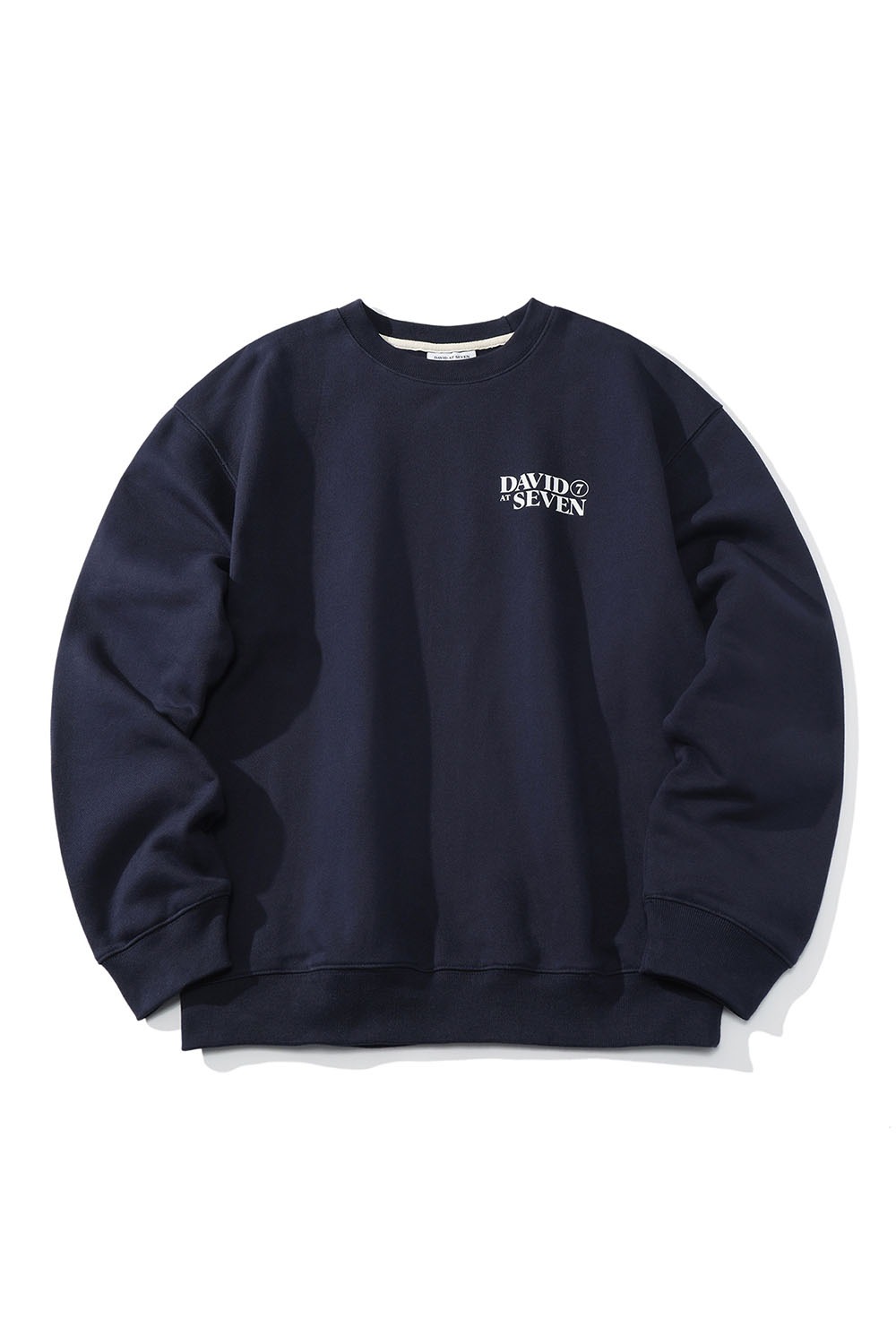 (단독가) With David logo sweatshirts (navy) RICHEZ