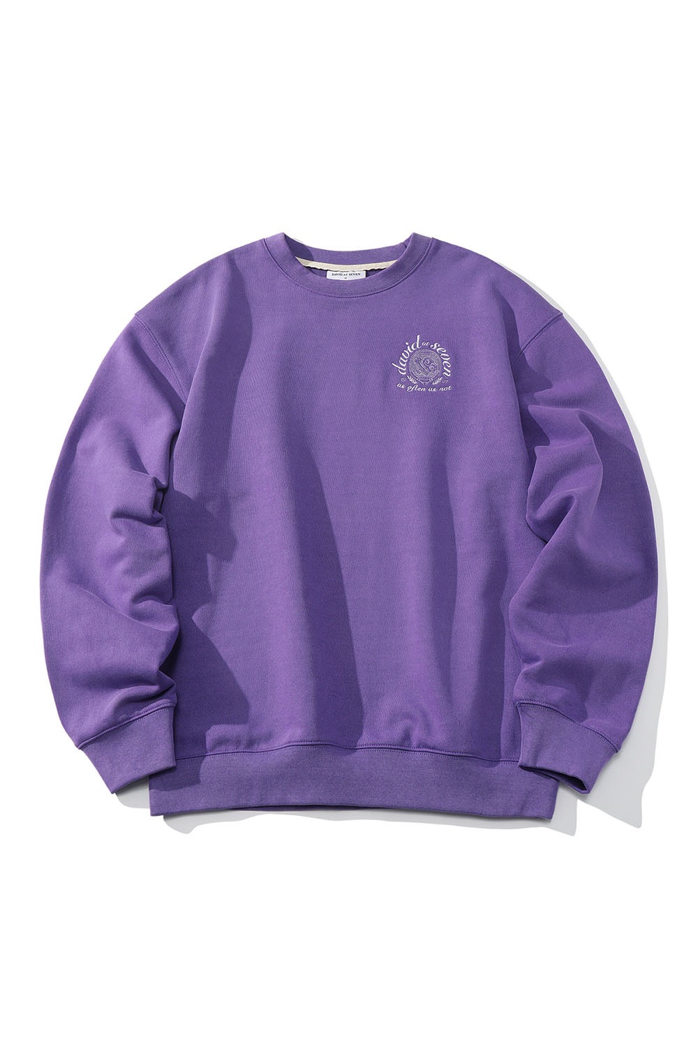 sunny-side up racket sweatshirts washed  (purple) RICHEZ