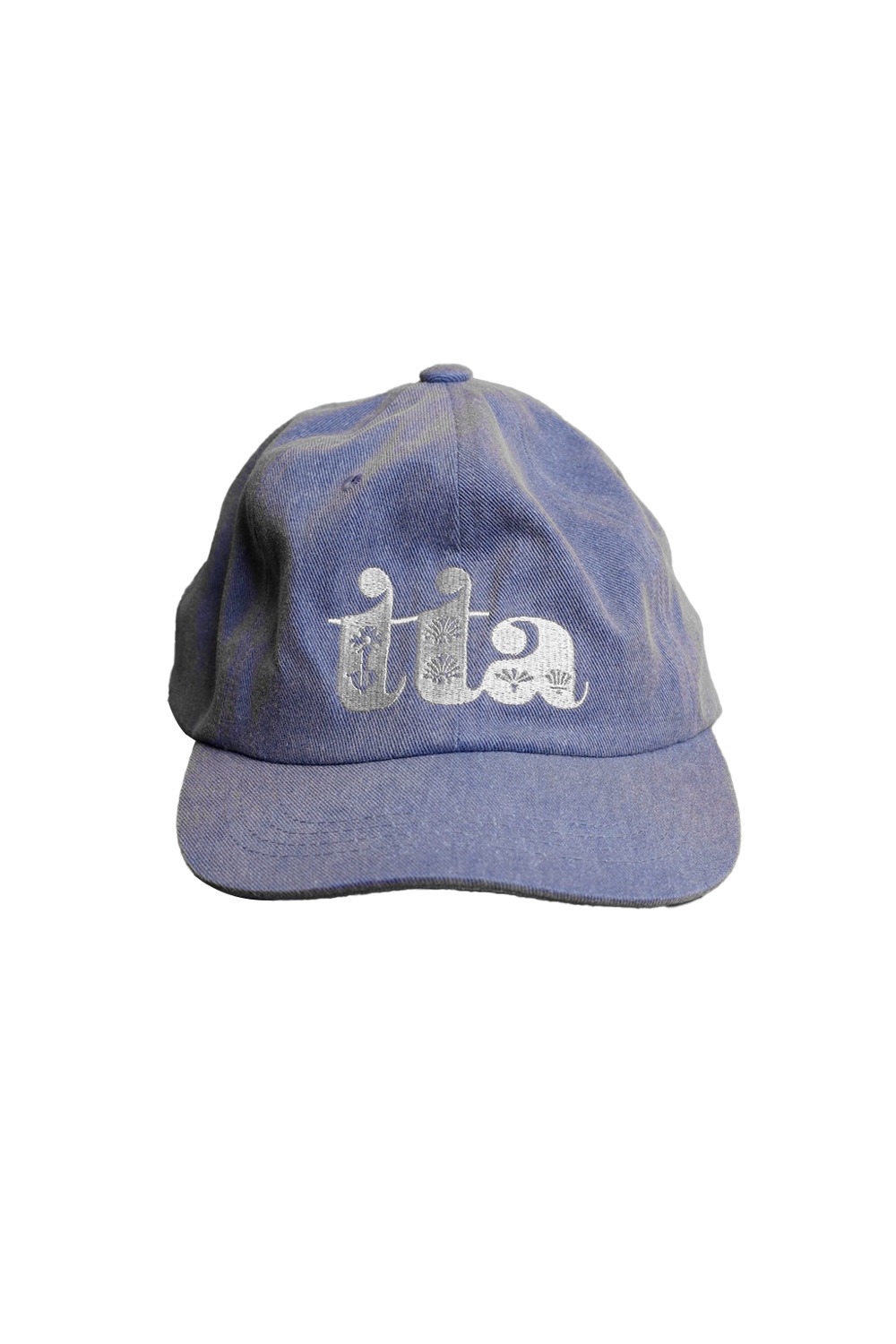 TTA 가든 로고 6 패널 캡 모자 (블루) - 리치즈 RICHEZ